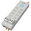 Panamax Power360 8-Outlet 4 USB Ports Surge Protector (White)