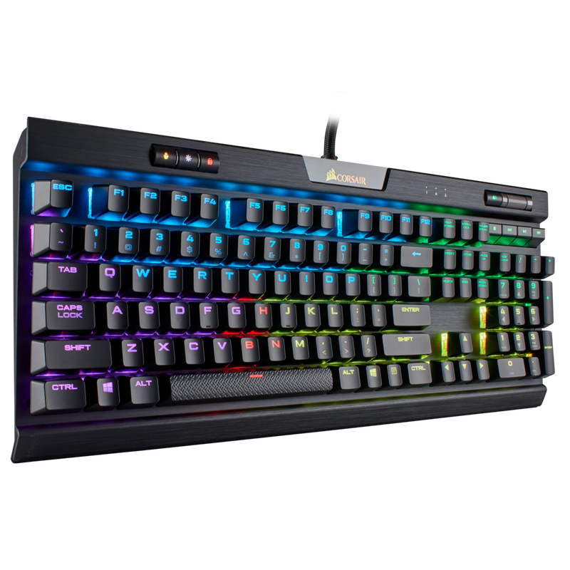 Clavier de jeu mécanique Corsair K70 RGB MK.2 RAPIDFIRE (vitesse Cherry MX)