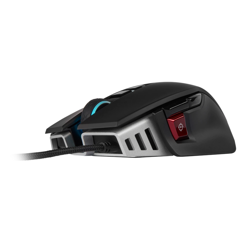Souris de jeu optique filaire Corsair M65 RGB Elite (noir)
