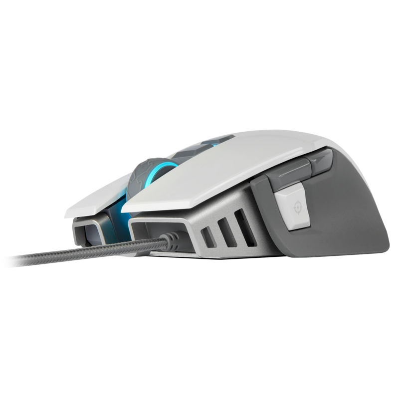 Souris de jeu optique filaire Corsair M65 RGB Elite (blanc)