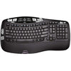 Logitech K350 Wireless Wave Keyboard (Black)