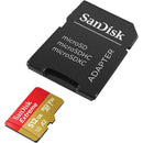 SANDISK 512 Go Extreme Micro SDXC UHS-I Memory Carte avec adaptateur