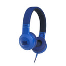 JBL E35 On-Ear Headphones with Mic (Blue)