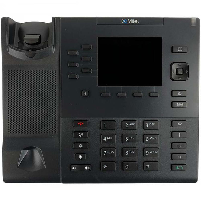 Mitel 6867 3-way Call Capability VoIP Phone (Black)