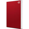 Seagate One Touch 5TB USB 3.0 Portable External Hard Drive (Red)