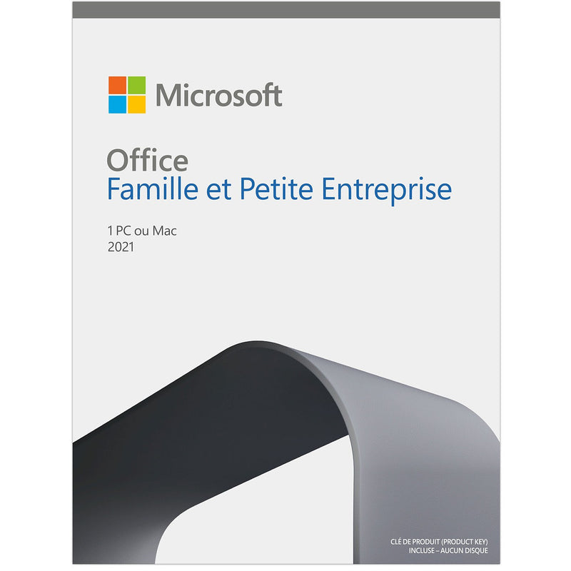 Microsoft Office 2021 Famille et Petite Entreprise pour 1 PC/Mac - Carte