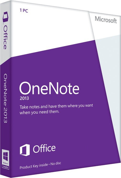 Microsoft OneNote 2013 (français) - Boîte de carte-clé