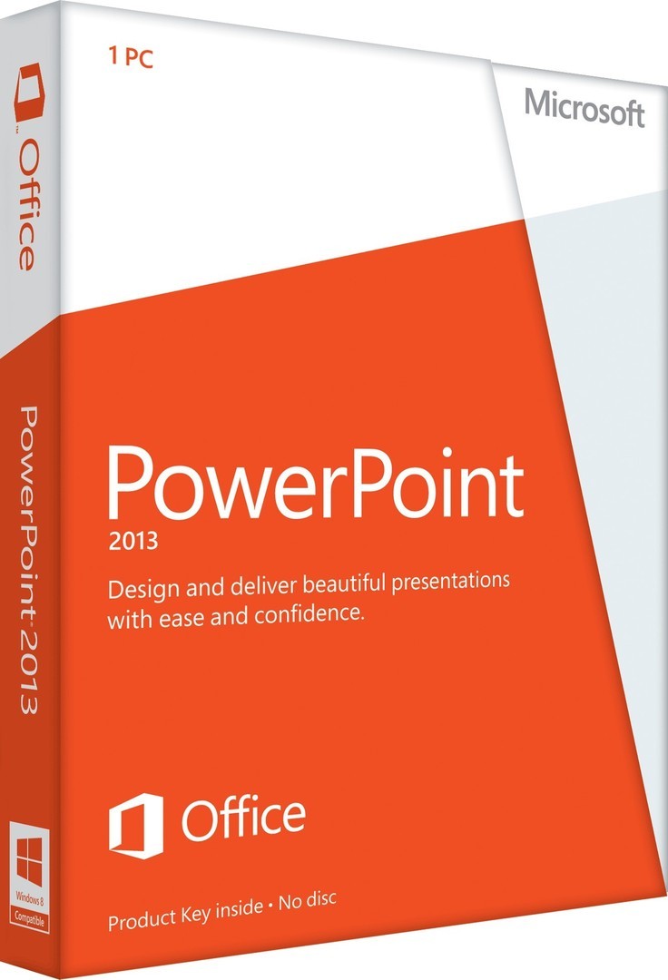 Microsoft PowerPoint 2013 - Boîte de carte-clé