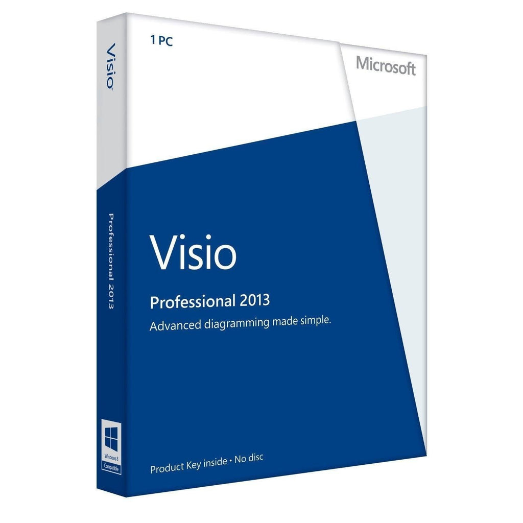Microsoft Visio 2013 Professionnel - Téléchargement
