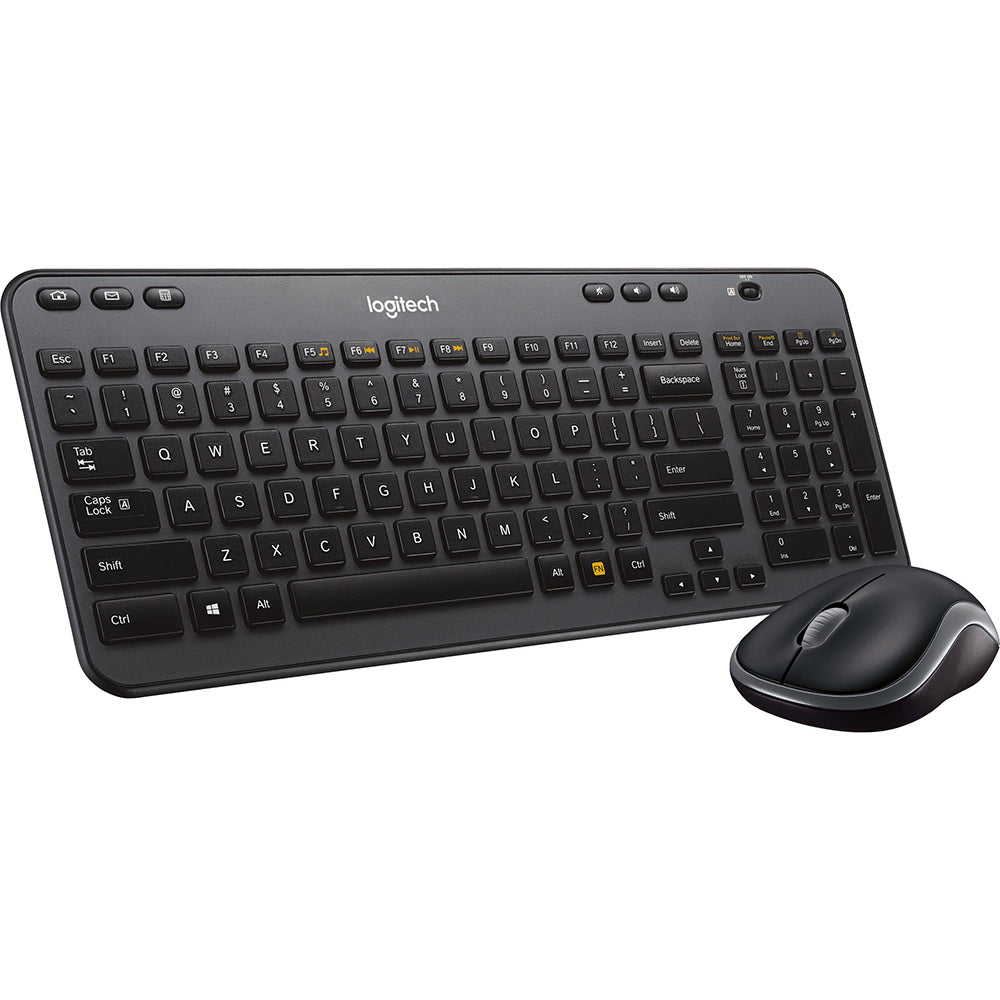 Logitech MK360 Wireless Keyboard and Mouse Combo - English