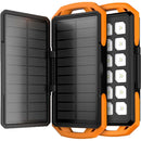 ToughTested 10000 mAh Dual Solar Switchback Power Pack with LED Light Panel