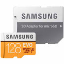 Carte mémoire Samsung MicroSDXC Classe 10 128 Go EVO