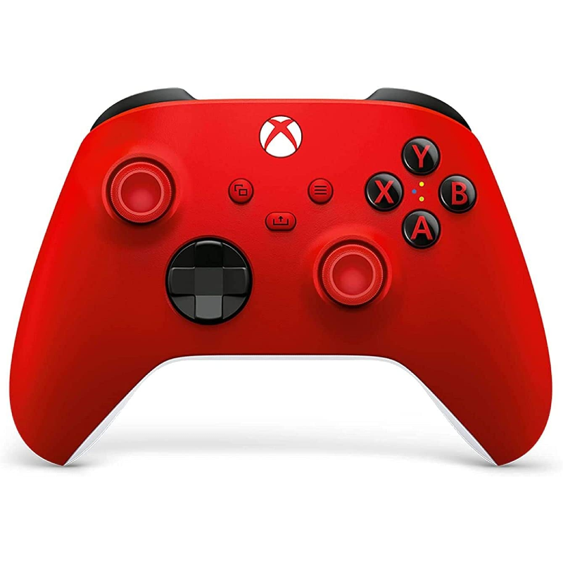 Manette de jeu sans fil Microsoft Xbox (rouge impulsion)