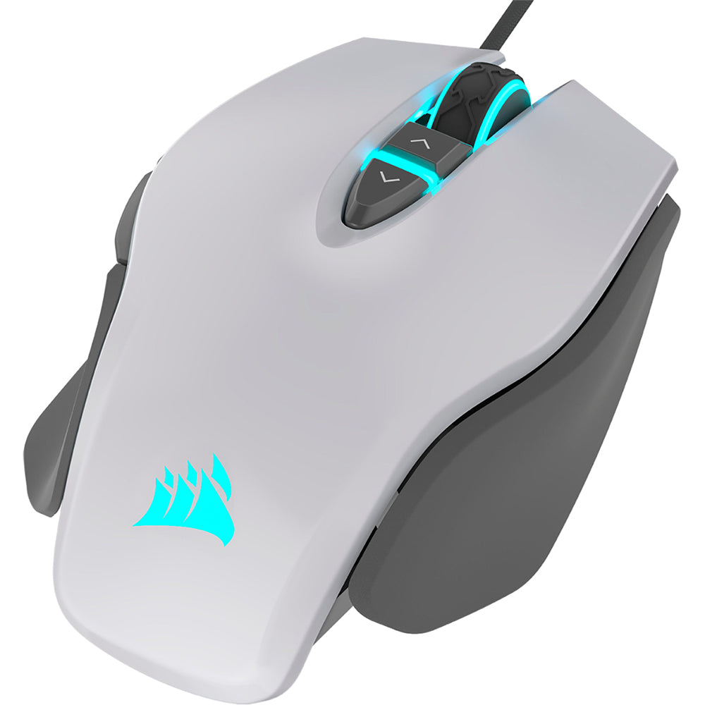 Souris de jeu optique filaire Corsair M65 RGB Elite (blanc)