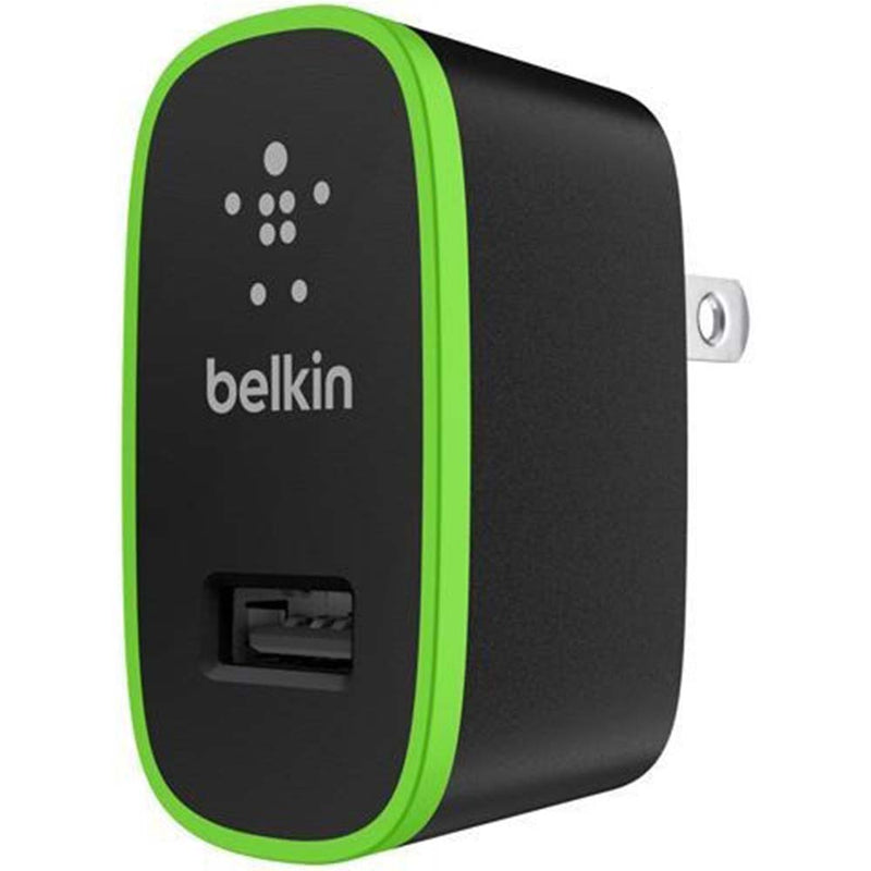Belkin 2.1 Amp/10 Watt USB Port-2 Home and Travel Wall Charger (Black)