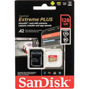 SANDISK EXTREME PLUS 128 Go Microsdxc UHS-I Carte mémoire
