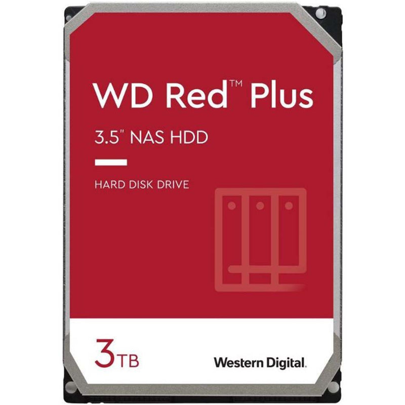 Western Digital 3TB 64MB Cache SATA 6.0Gb/s 3.5" NAS Internal Hard Drive (Red)