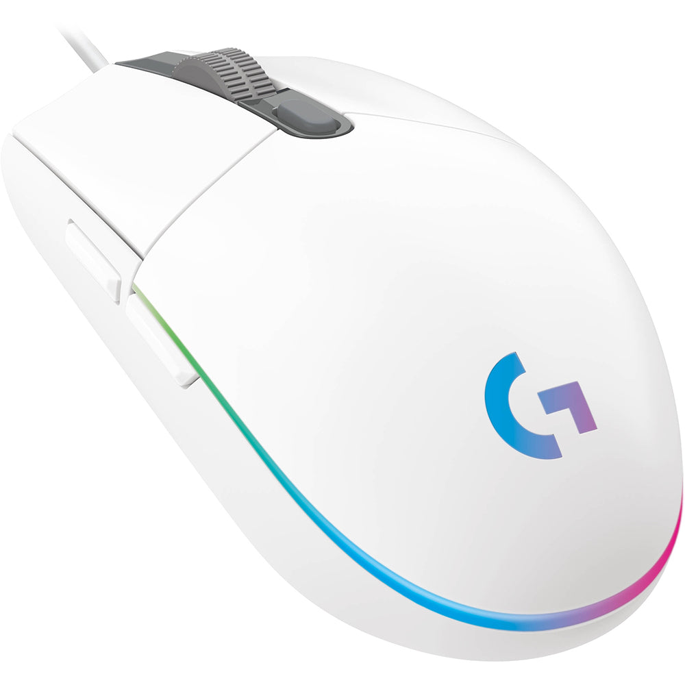 Logitech G G203 Lightsync Gaming Mouse (White)