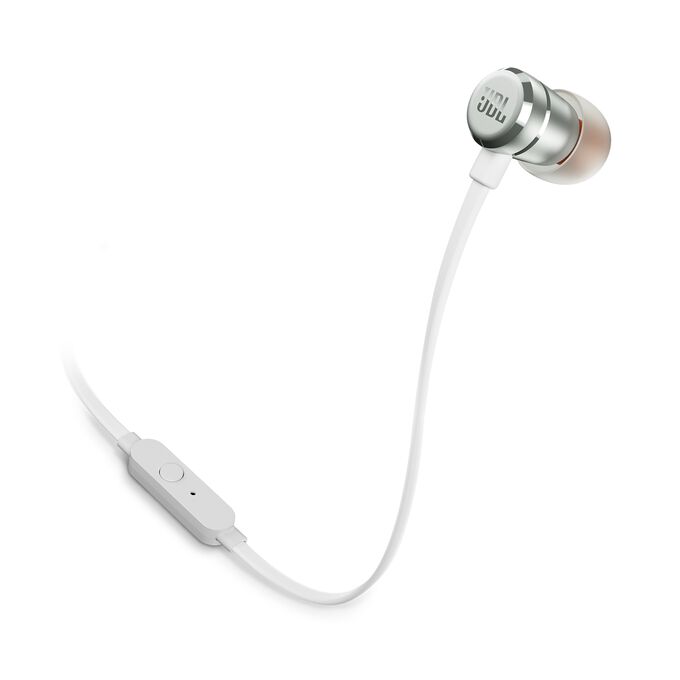 JBL TUNE 290 Wired Headphones (Silver)