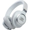JBL LIVE 650BTNC Over-Ear Noise Amélioration des écouteurs Bluetooth (blanc)