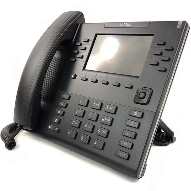 Mitel 6869 3-way Call Capability VoIP Phone (Black)