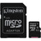 Kingston Canvas Select MicroSDHC Class 10 128GB Flash Memory Card