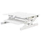 Rocelco Deluxe 37" wide Height Adjustable Standing Desk Riser (White)