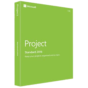 Microsoft Project 2016 Standard - Boîte à clés