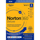 Norton 360 Deluxe for 5 Devices (1 Year) - Retail Box
