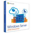 Centre de données Microsoft Windows Server 2016 16 cœurs 64 bits - OEM