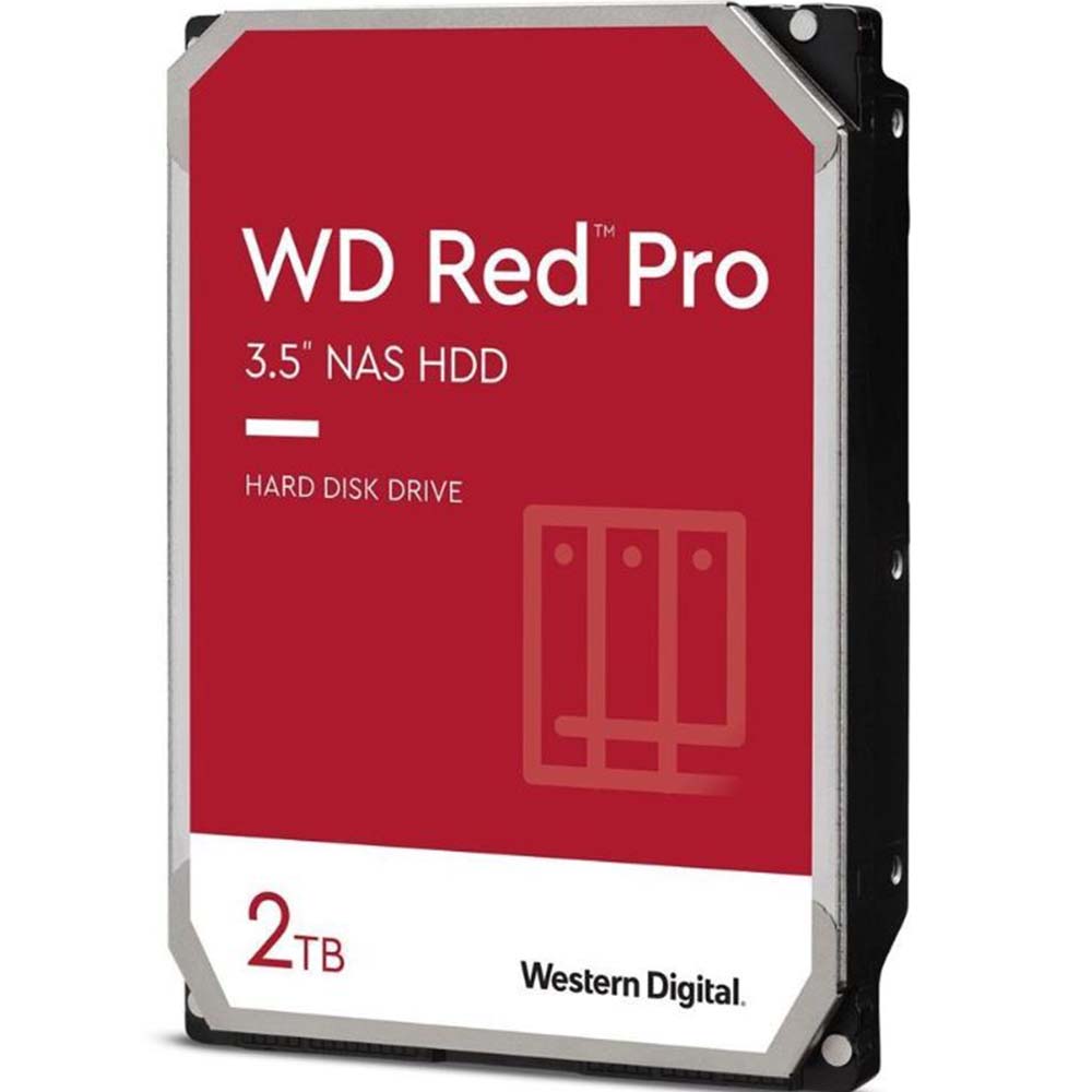 Western Digital Pro NAS Hard Drive 2 TB 3.5" 7200 rpm Internal Hard Drive (Red)