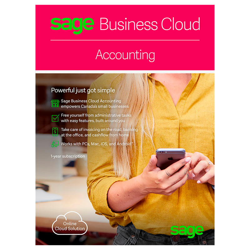 Sage Business Cloud Accounting (1 Year Subscription) - Download