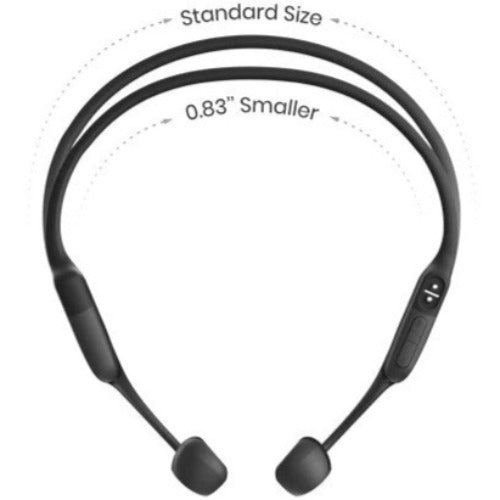 Shokz OpenRun Mini Bluetooth casque avec conduction osseuse de micro (noir)