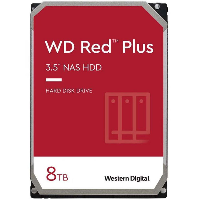 Western Digital 8TB 5400 RPM Class SATA 6Gb/s 256MB Cache 3.5" NAS Hard Disk Drive
