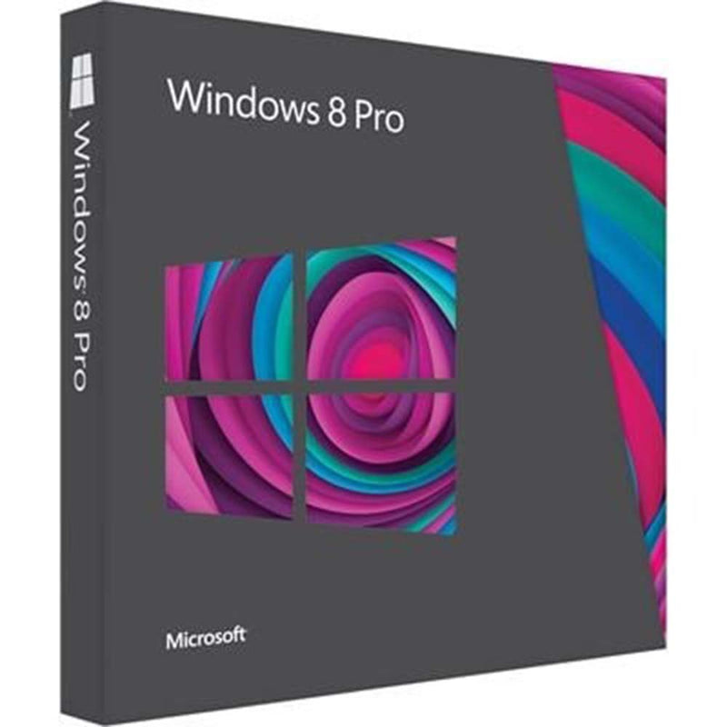 Microsoft Windows 8 Pro Upgrade Retail Box