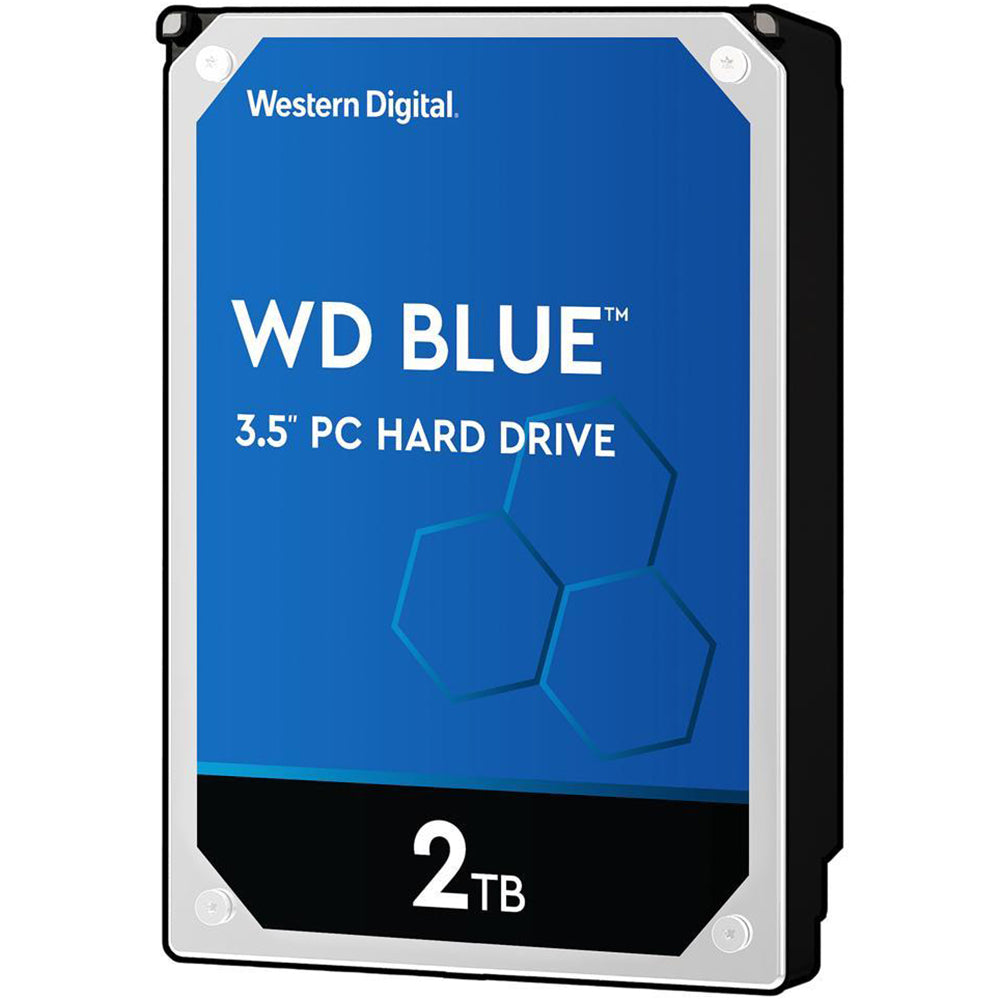 Western Digital Blue 2 To 5400 tr/min 256 Mo de cache SATA 6,0 Gb/s 3,5" Disque dur interne